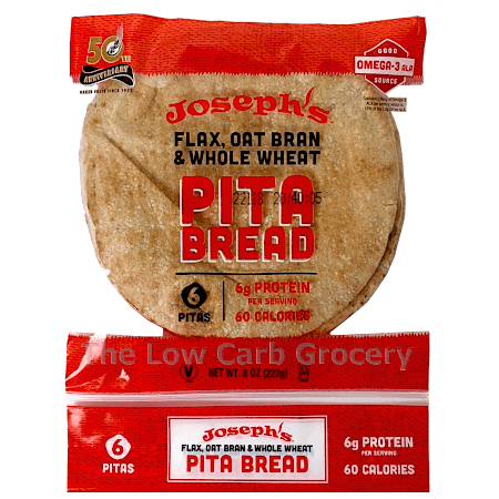 Flax, Oat Bran & Whole Wheat Pita Bread
